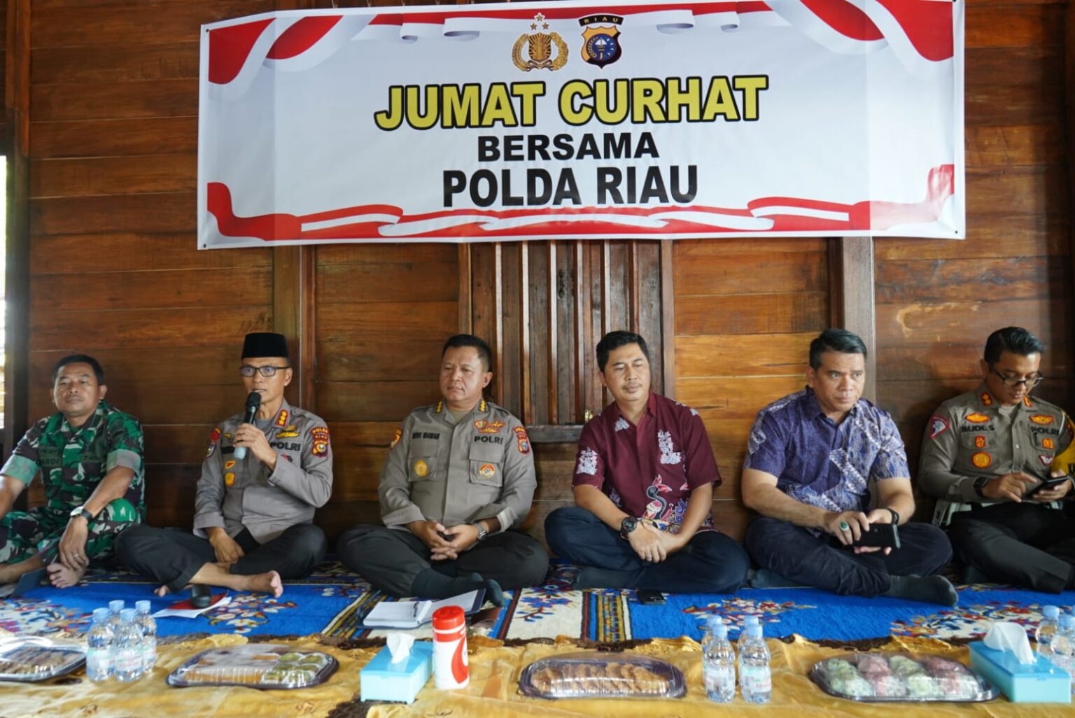 Polda Riau Gelar Jumat Curhat di Senapelan